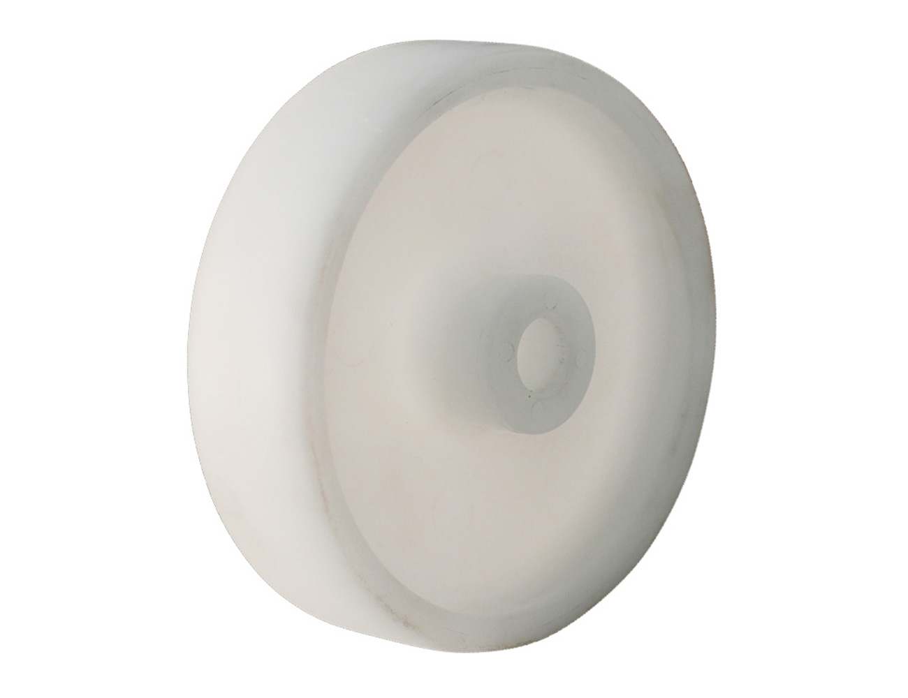 Roue en polyamide avec palier lisse ou roulement