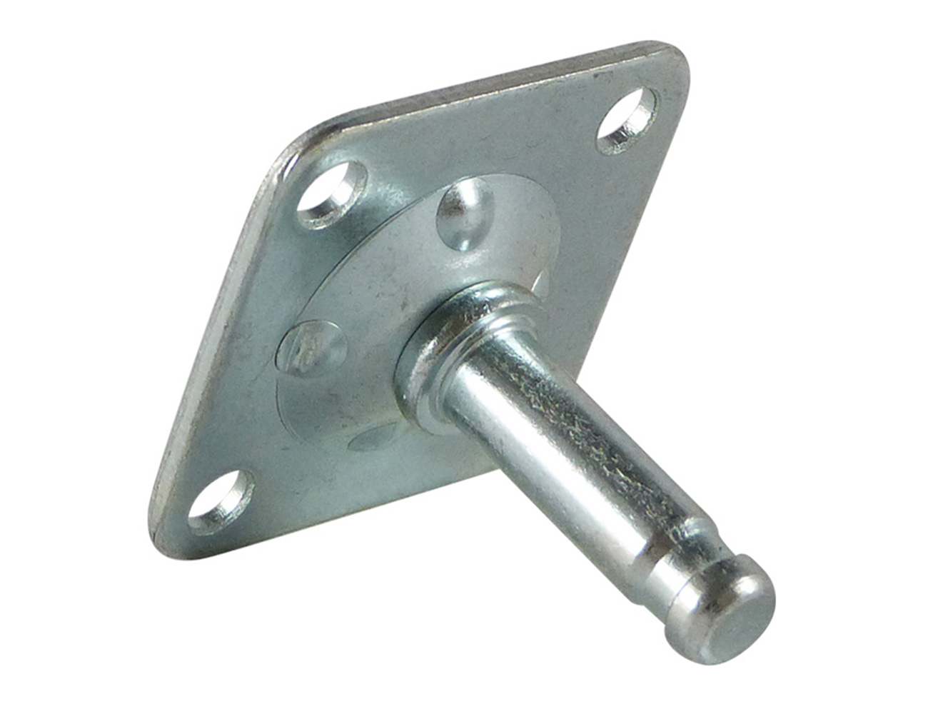 Platine de fixation pour roues de meuble